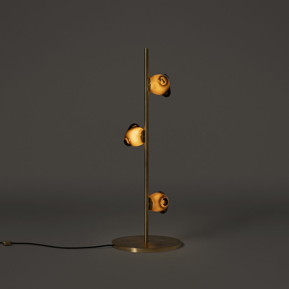 57 3 Floor 3ft Brass Grey Dark thumb