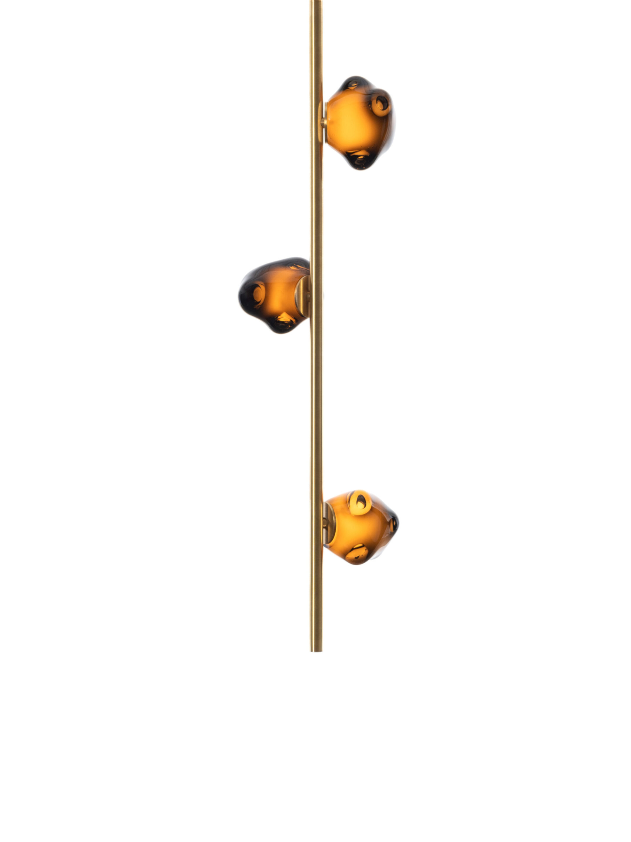 57 3 Ceiling 3ft Brass Grey On