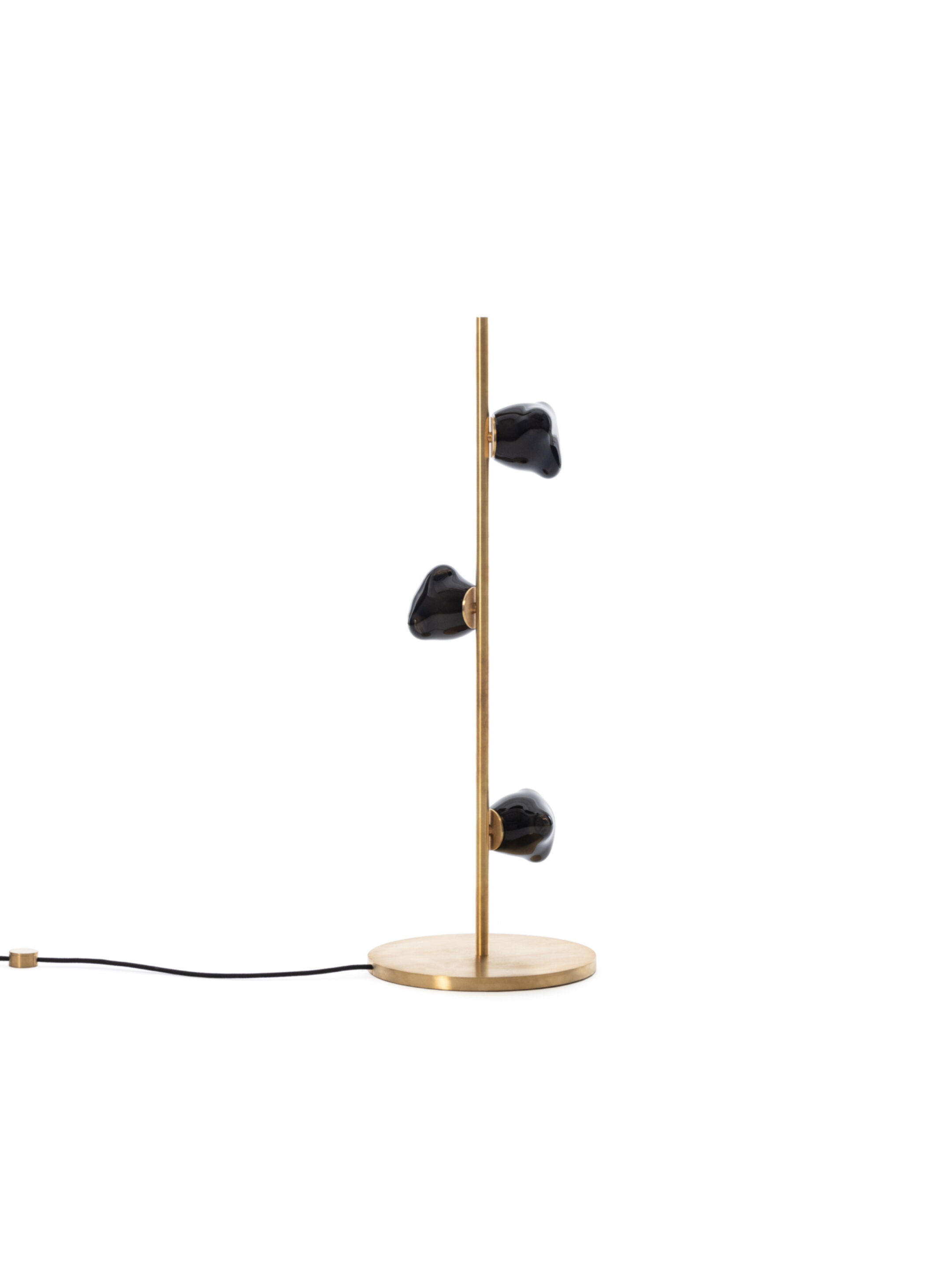 57 3 Floor 3ft Brass Grey Off