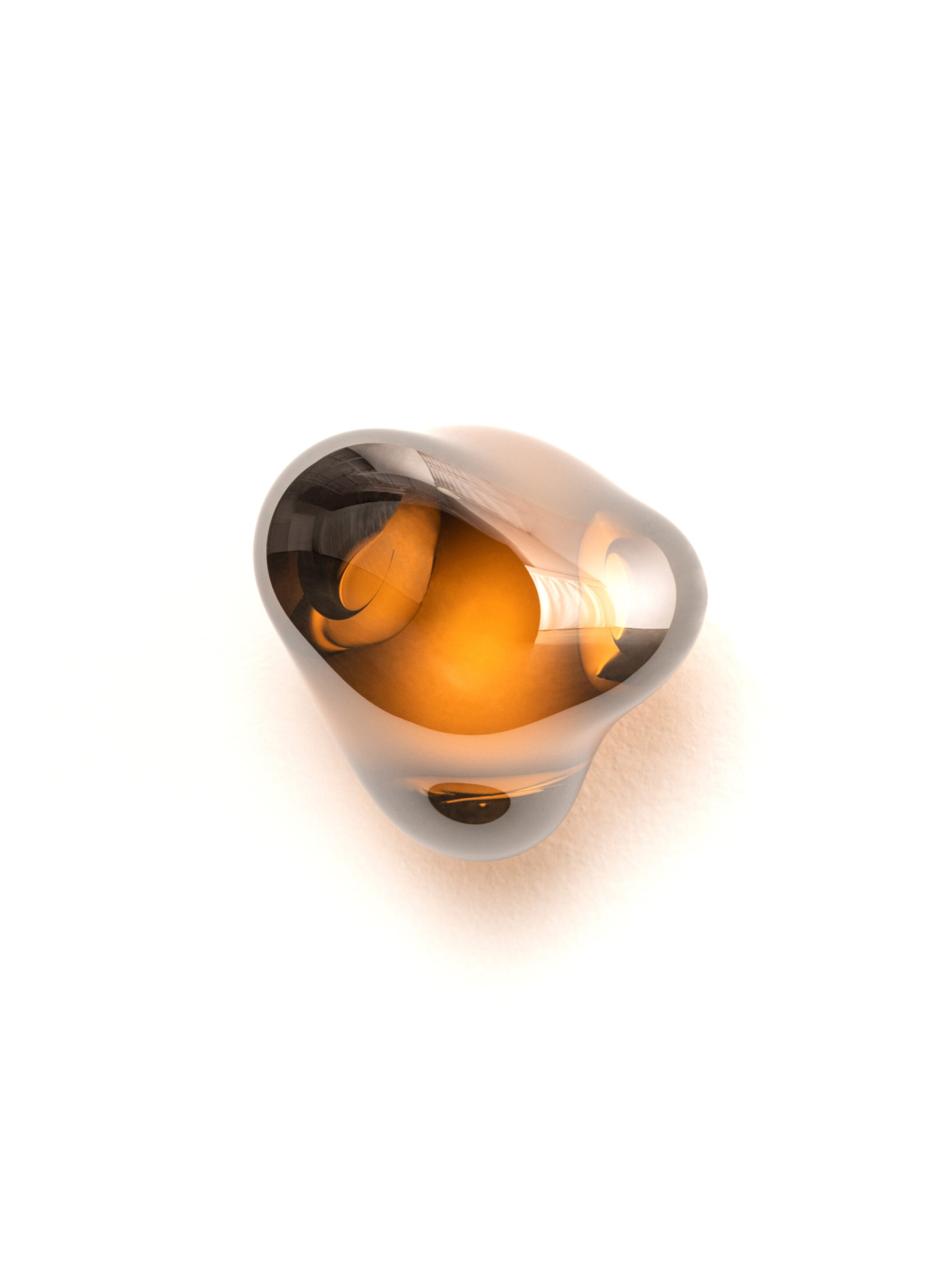 57s Brass Dark Mirror Front On