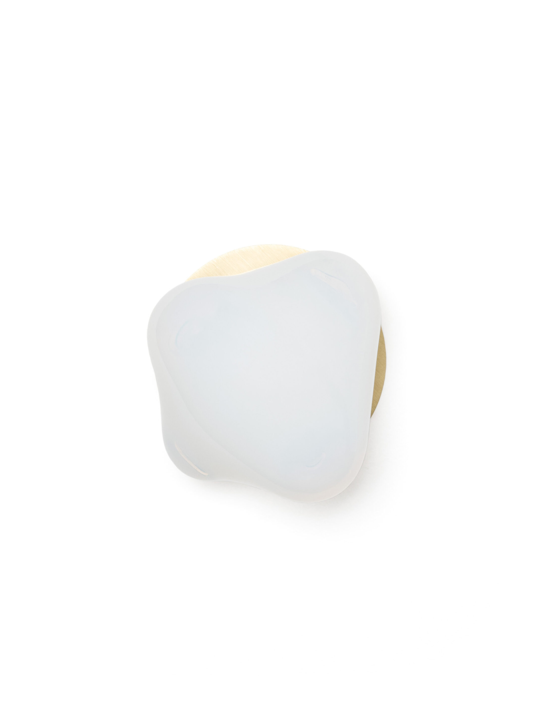 57sp Brass Opaline Front Off