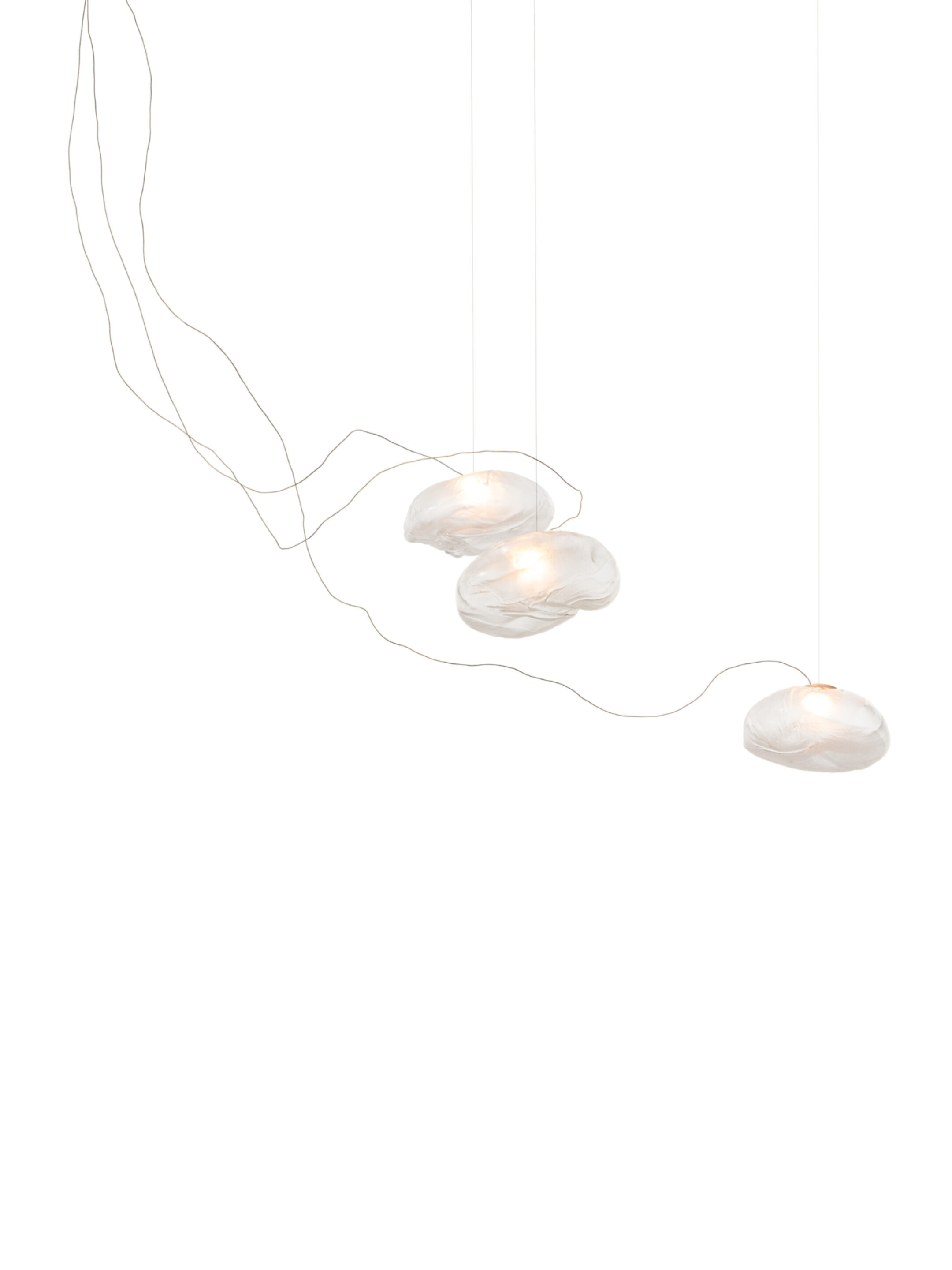 73 3 Sculptural Cable Nickel On