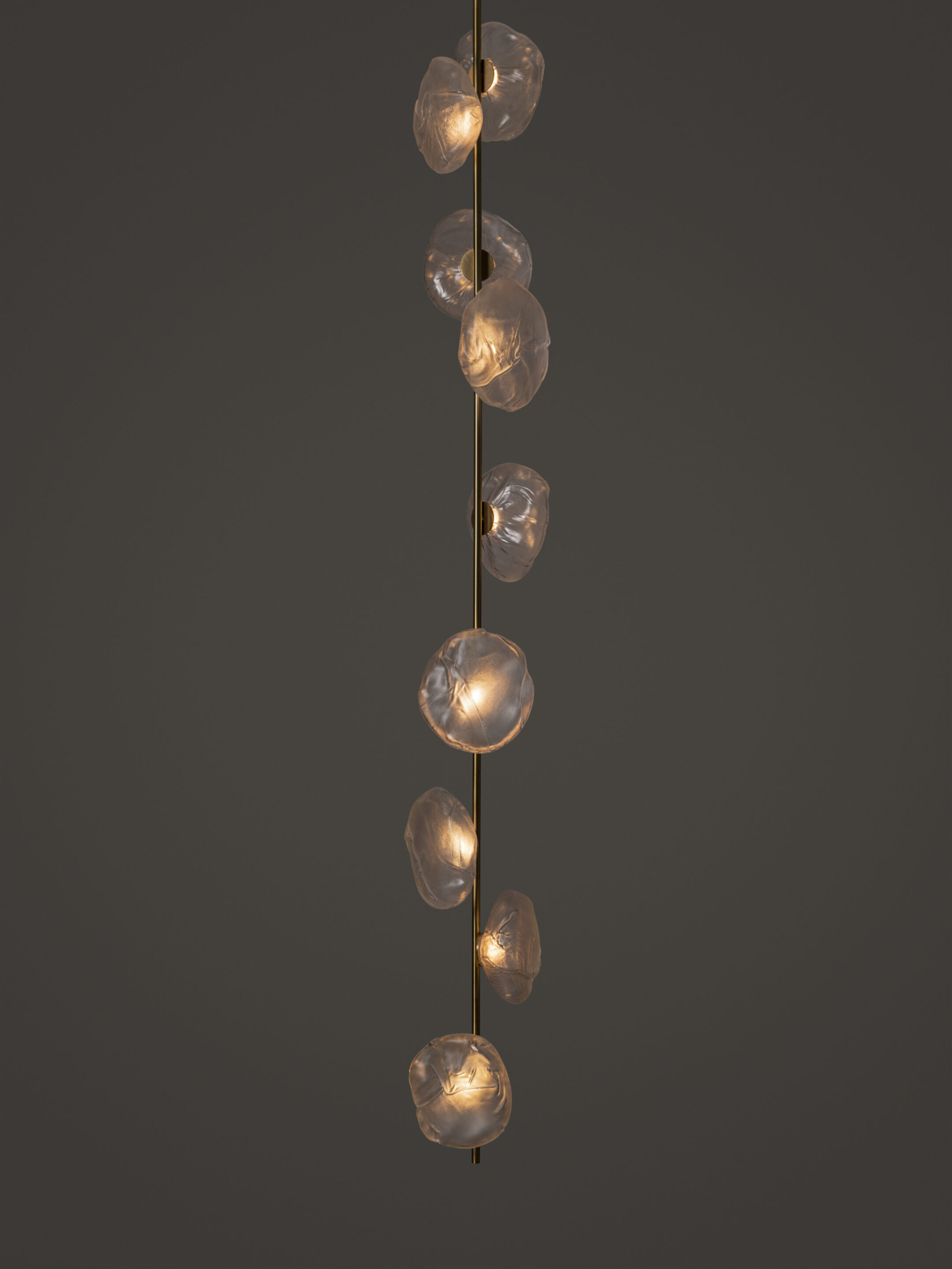 73 9 Ceiling Brass Dark