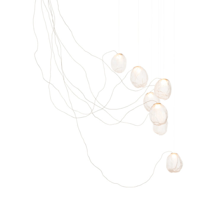 73v 7 Sculptural Cable Nickel On thumb