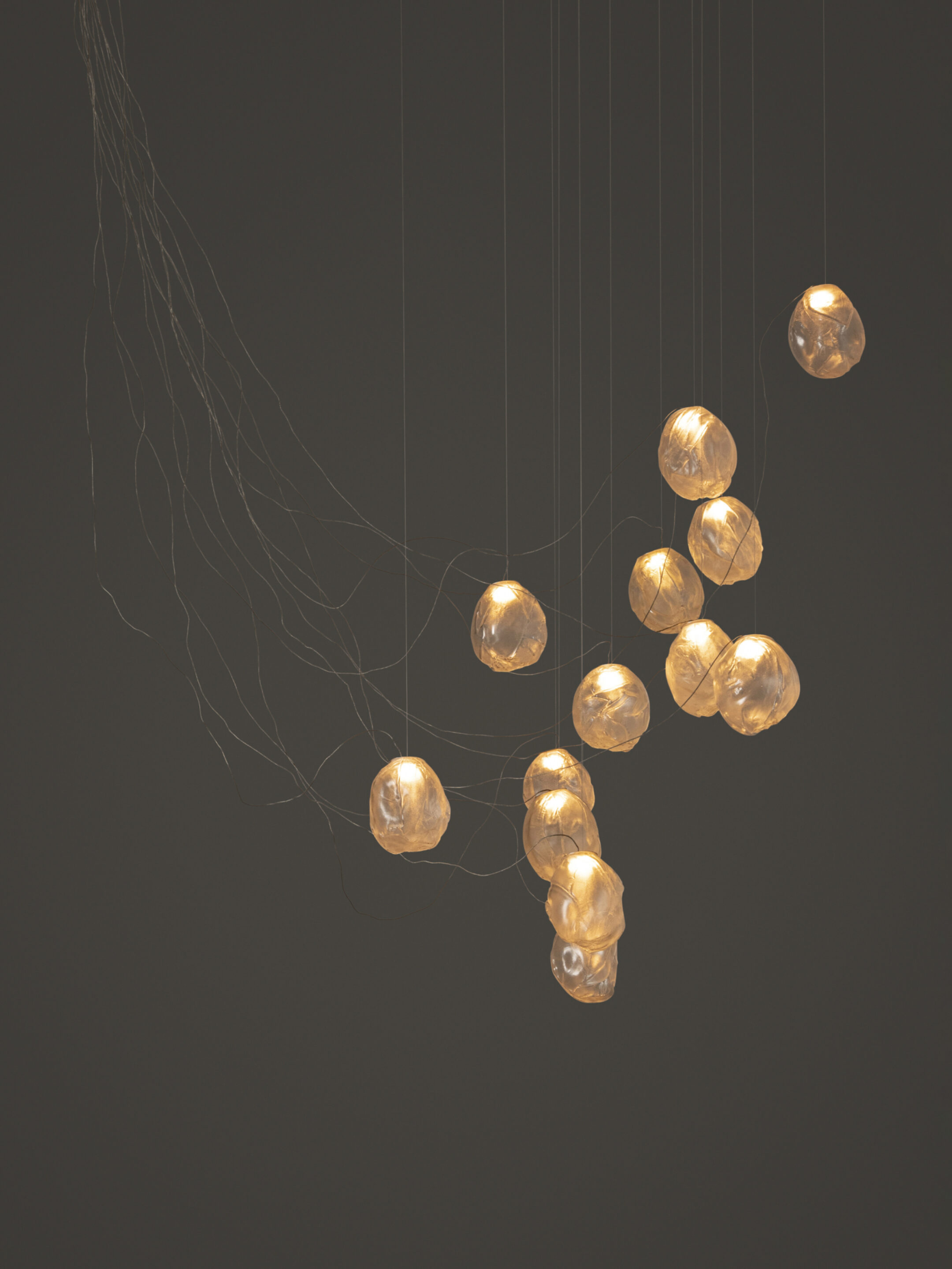 73v 13 Sculptural Cable Nickel Dark