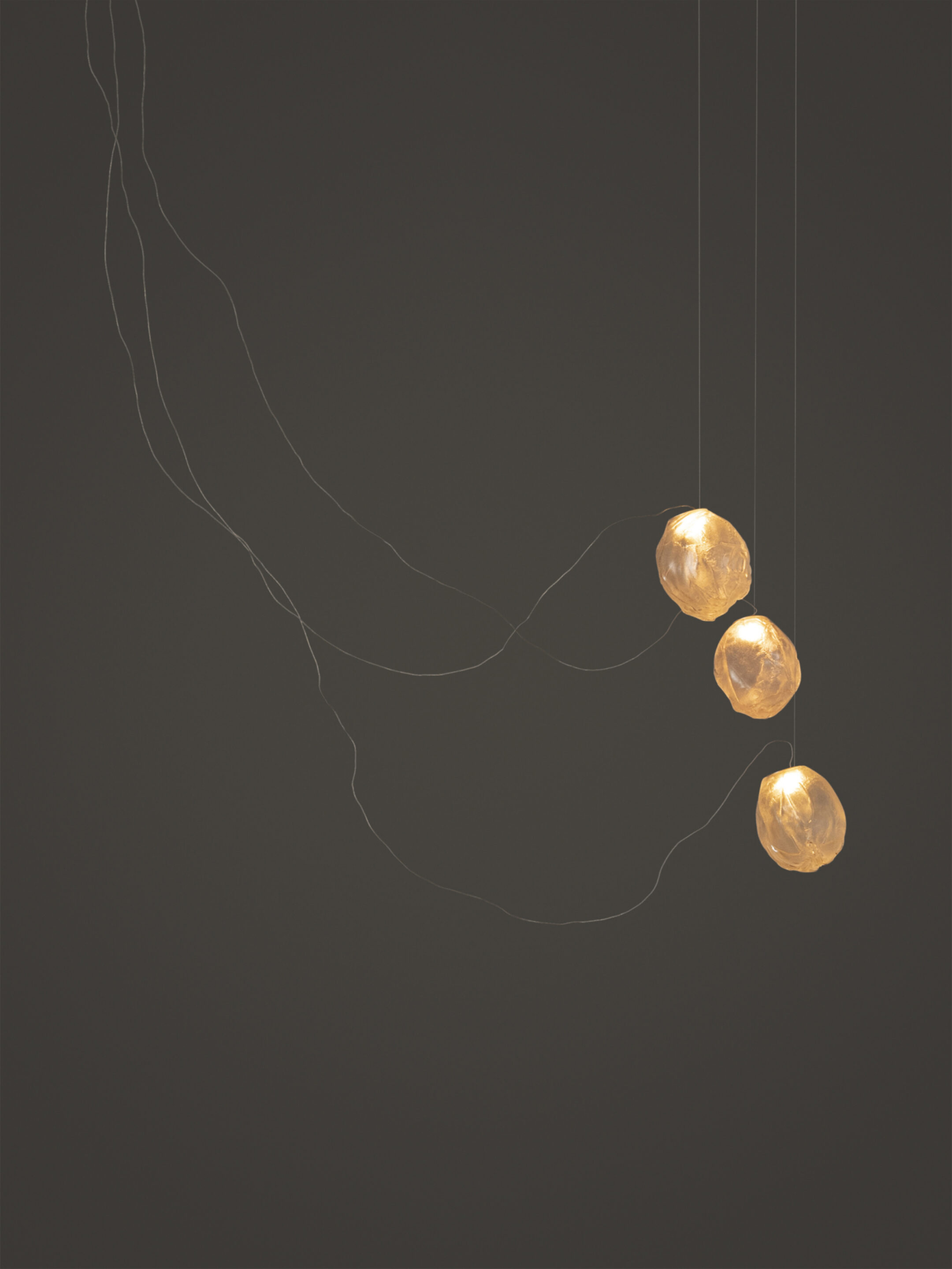 73v 3 Sculptural Cable Nickel Dark