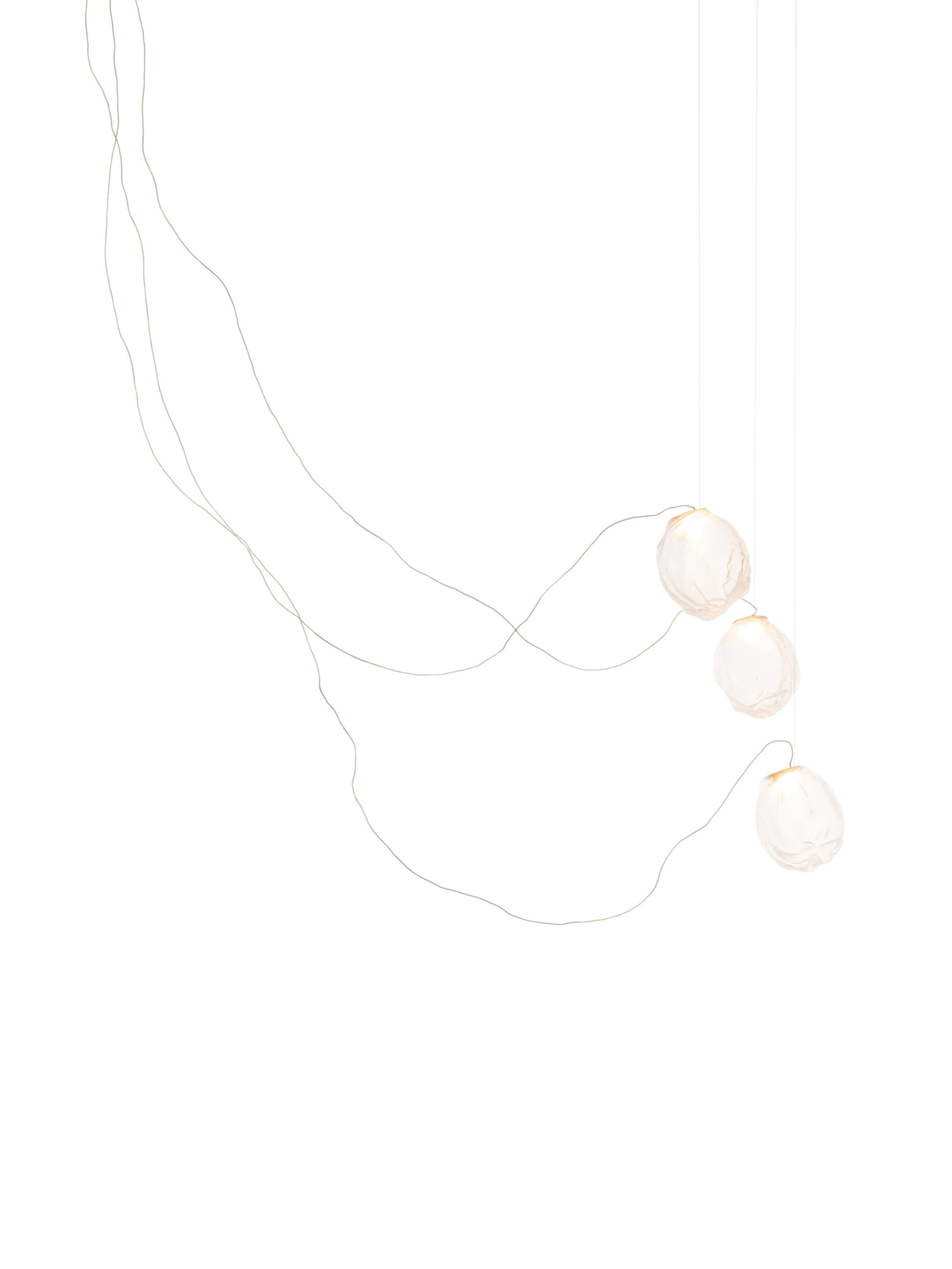 73v 3 Sculptural Cable Nickel On