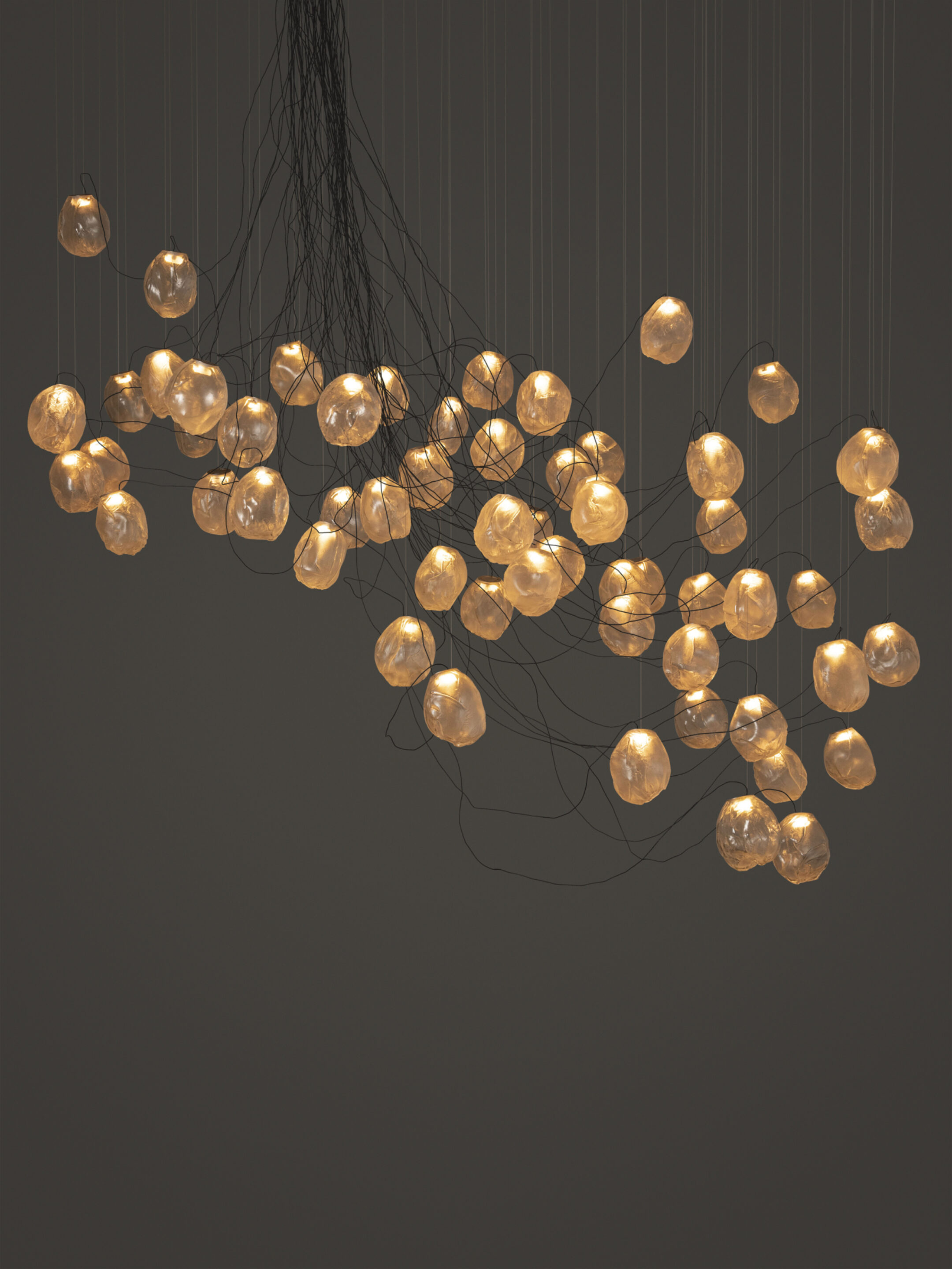 73v 61 Sculptural Cable Black Dark