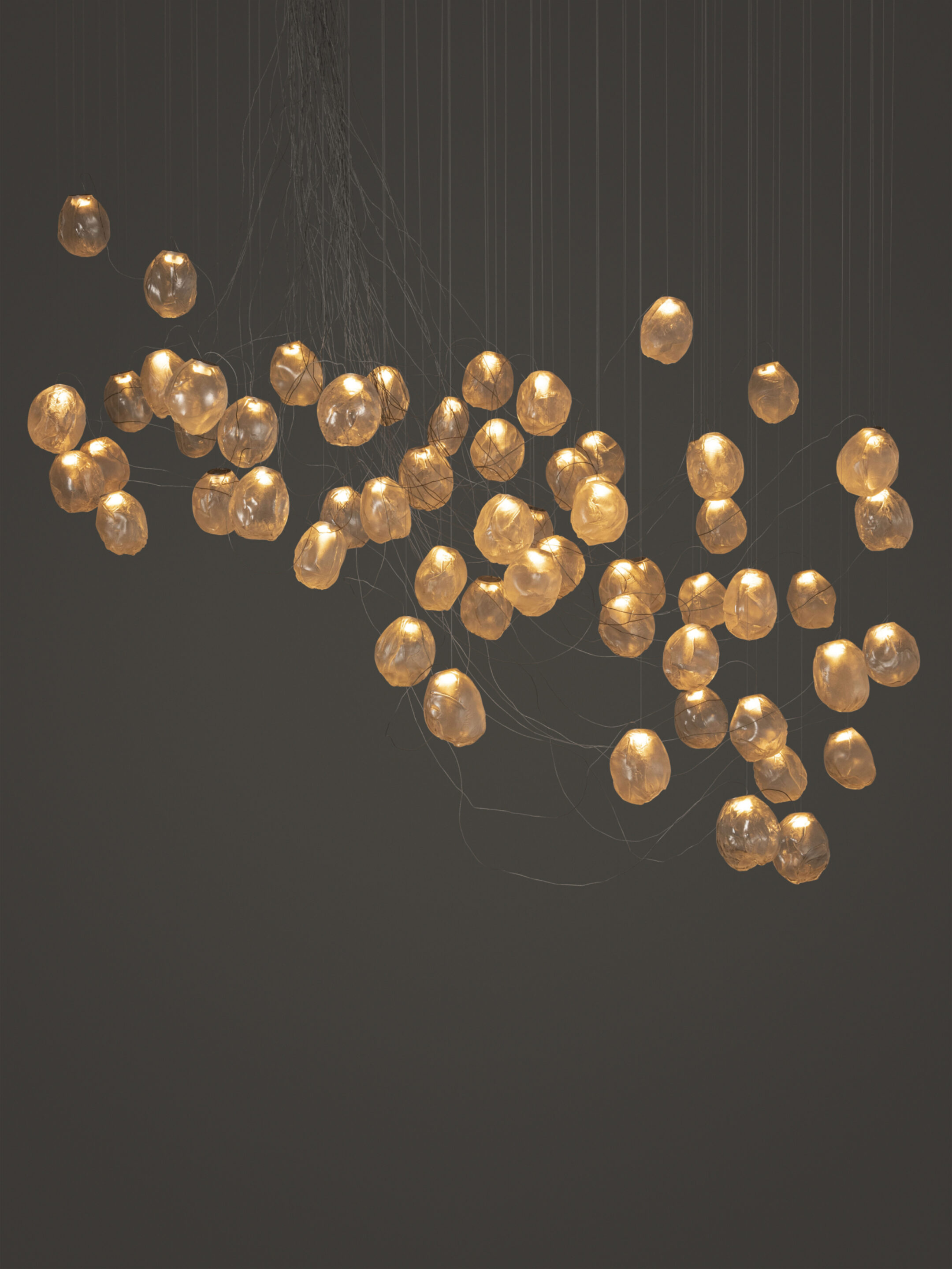 73v 61 Sculptural Cable Nickel Dark