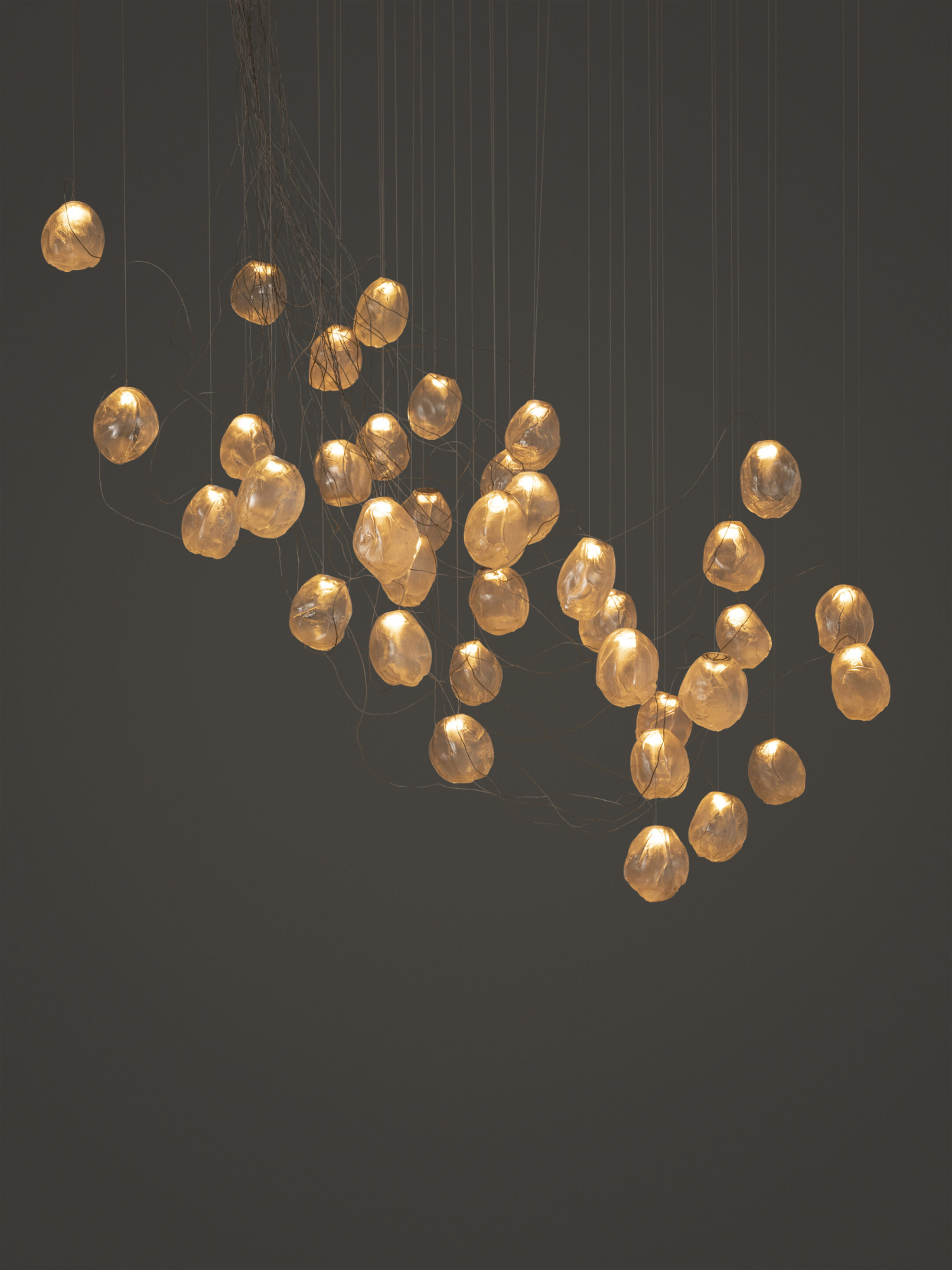 73v 37 Sculptural Cable Nickel Dark