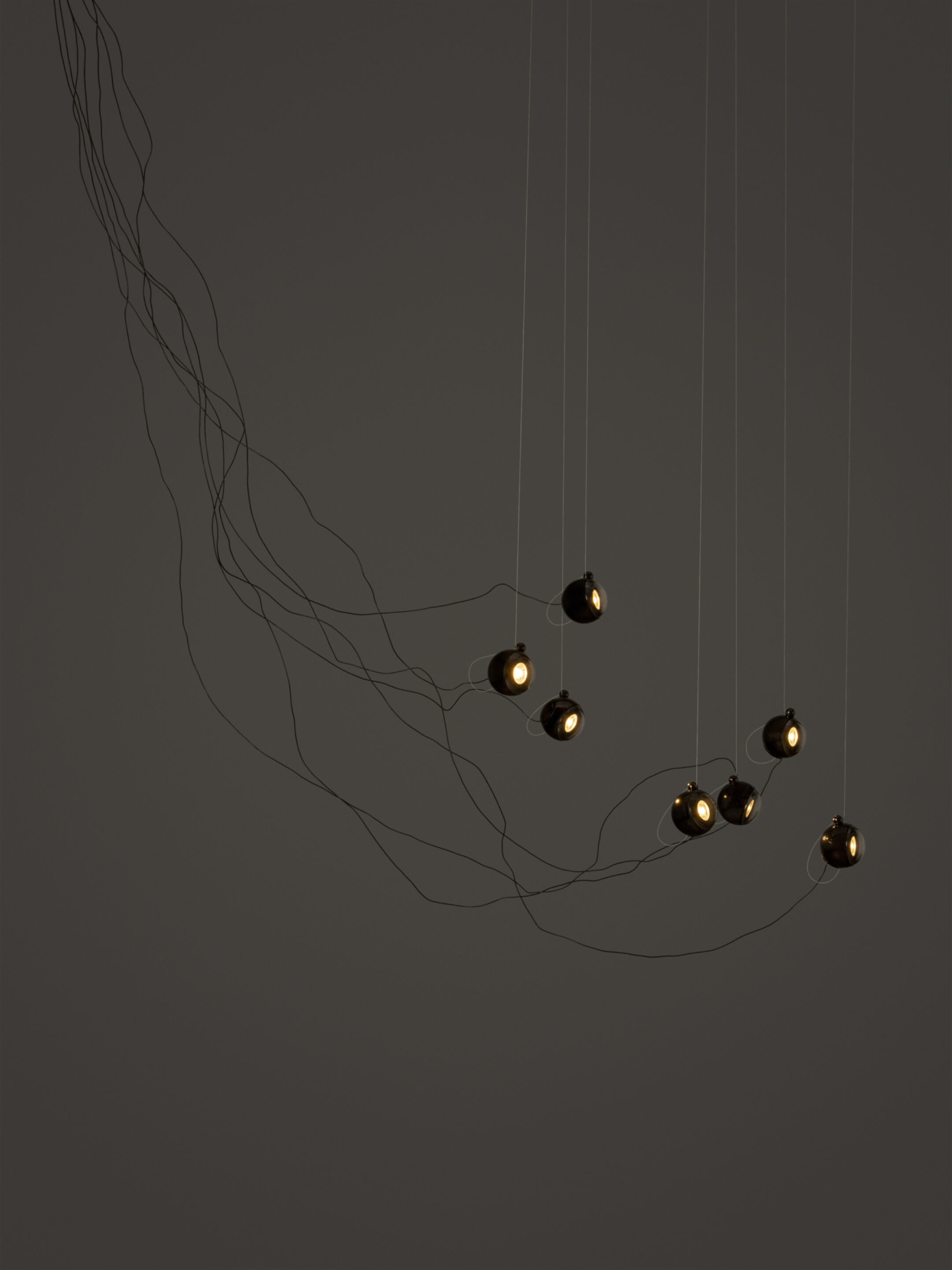 74 7 Sculptural Cable Black Dark
