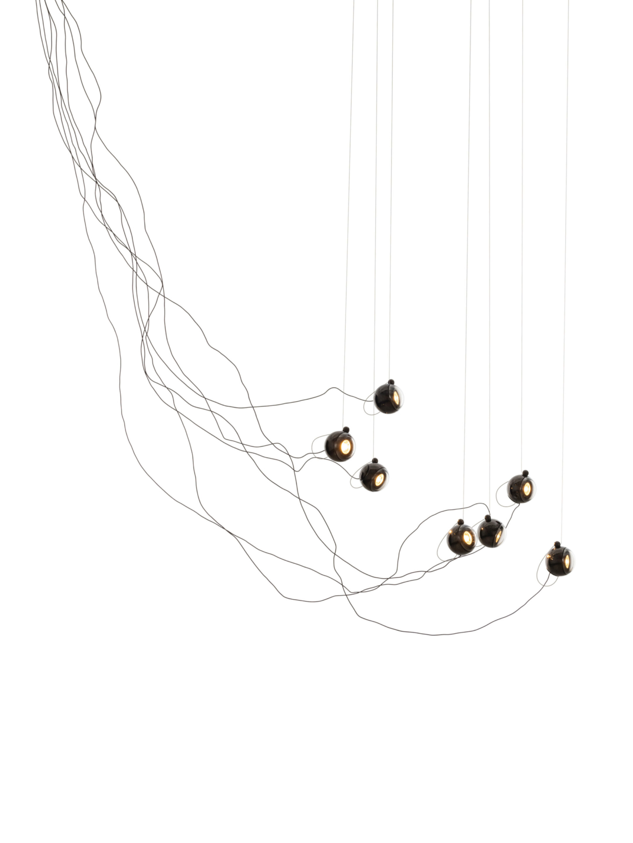 74 7 Sculptural Cable Black On