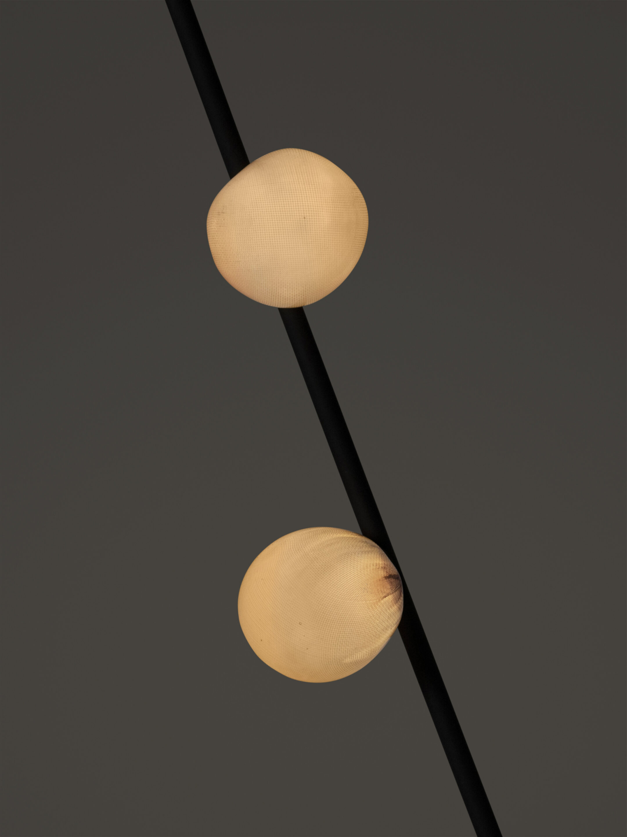 84 Column Black Dark Detail