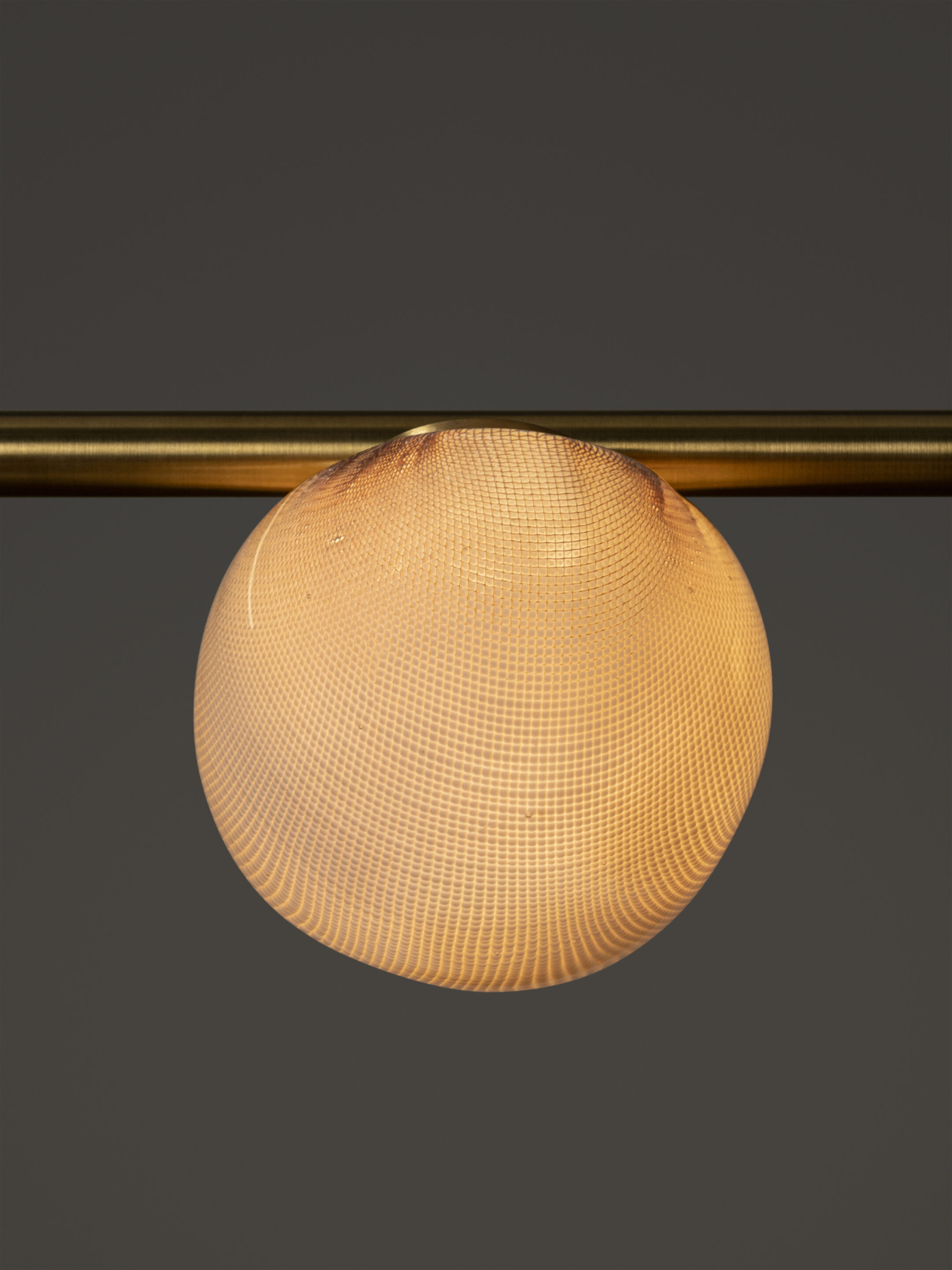 84 Suspended Brass Dark Detail