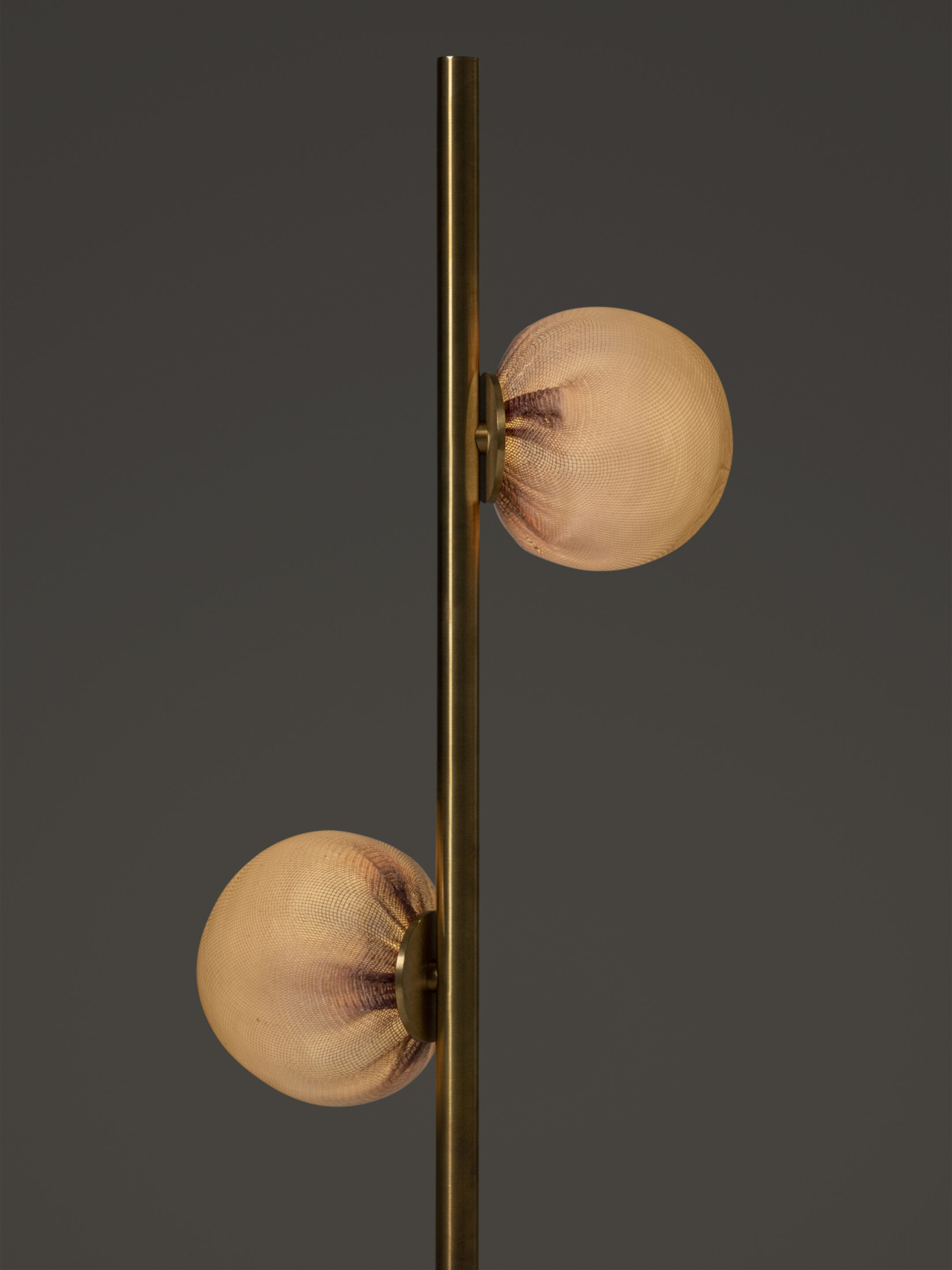 84 3 Floor Brass Dark Detail