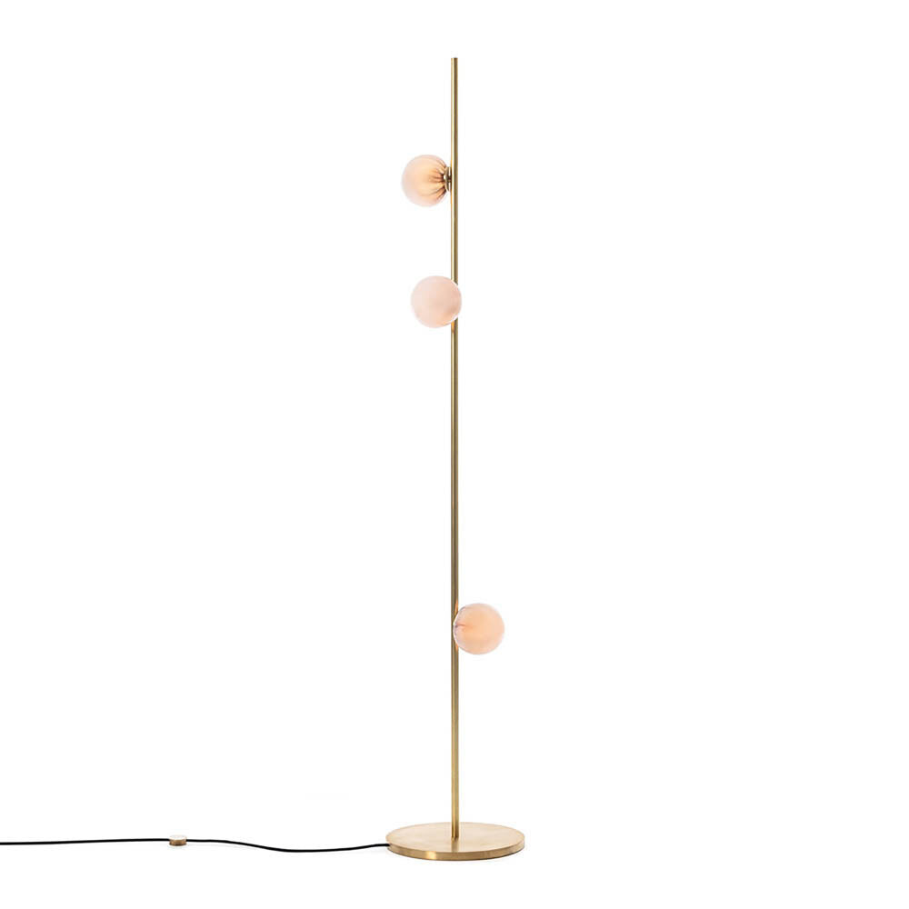 84 3 Floor 6ft Brass On thumb