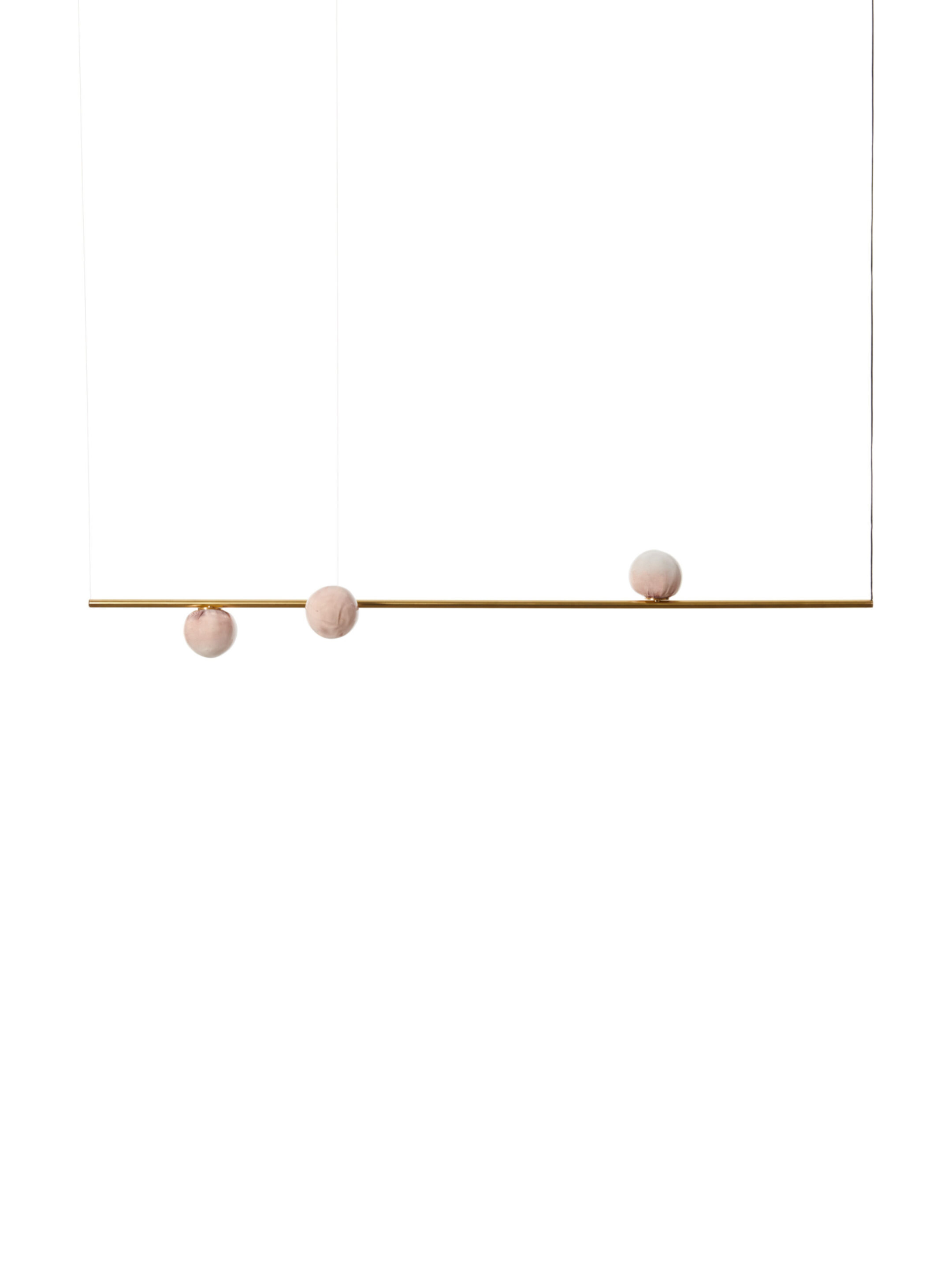 84 3 Suspended H 6ft Brass Off