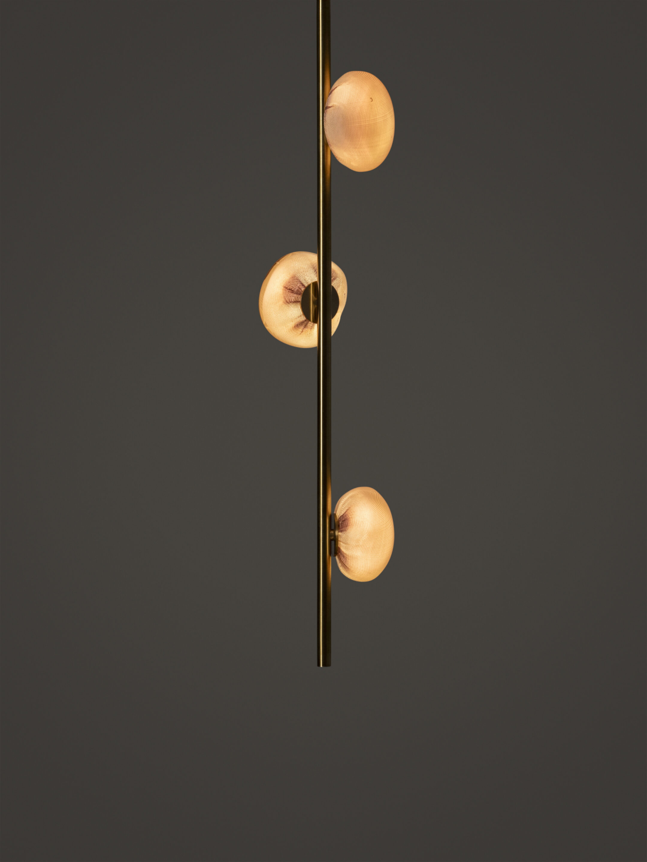 84v 3 Ceiling 3ft Brass Dark