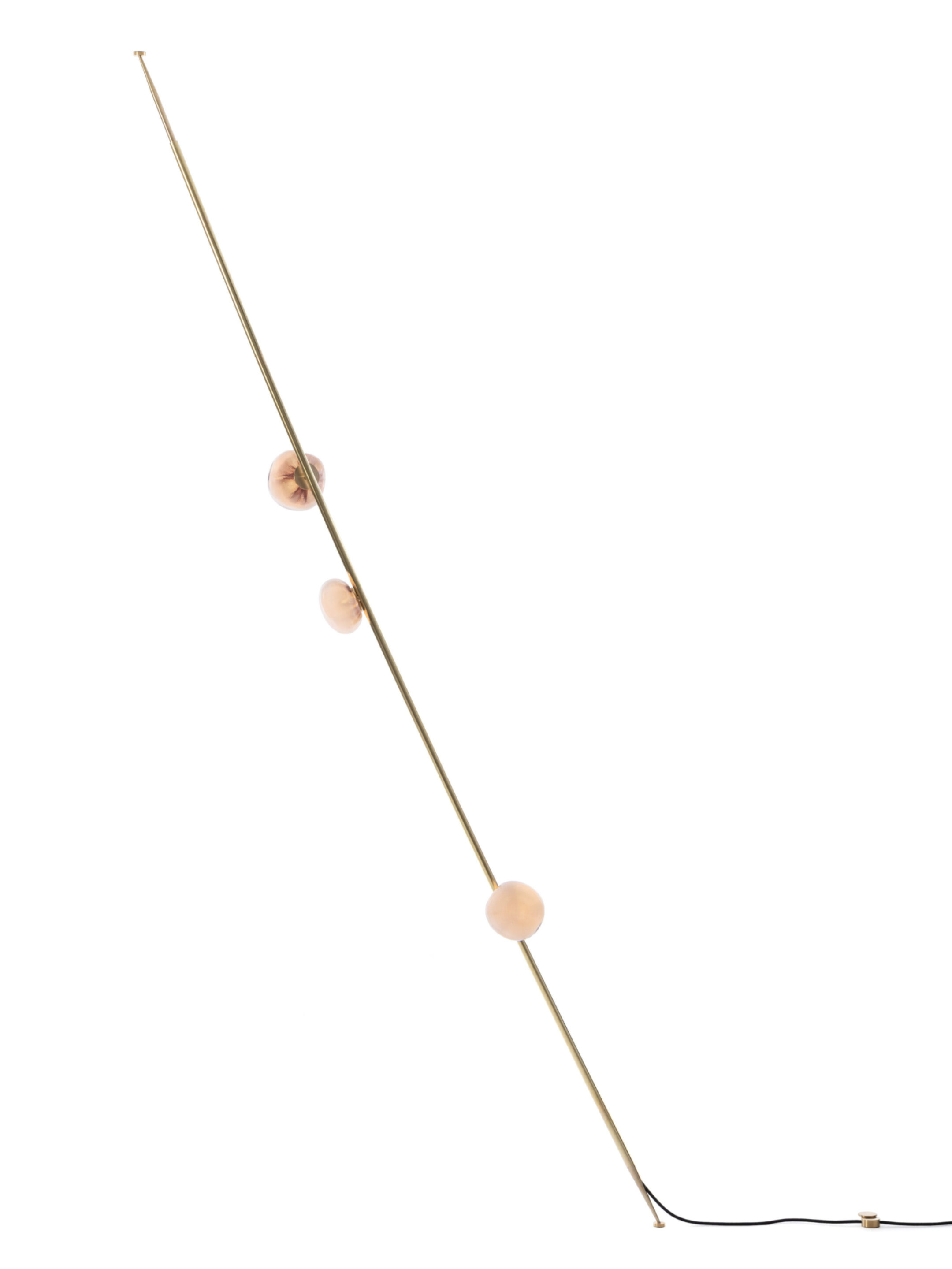 84v 3 Column 9ft Brass On