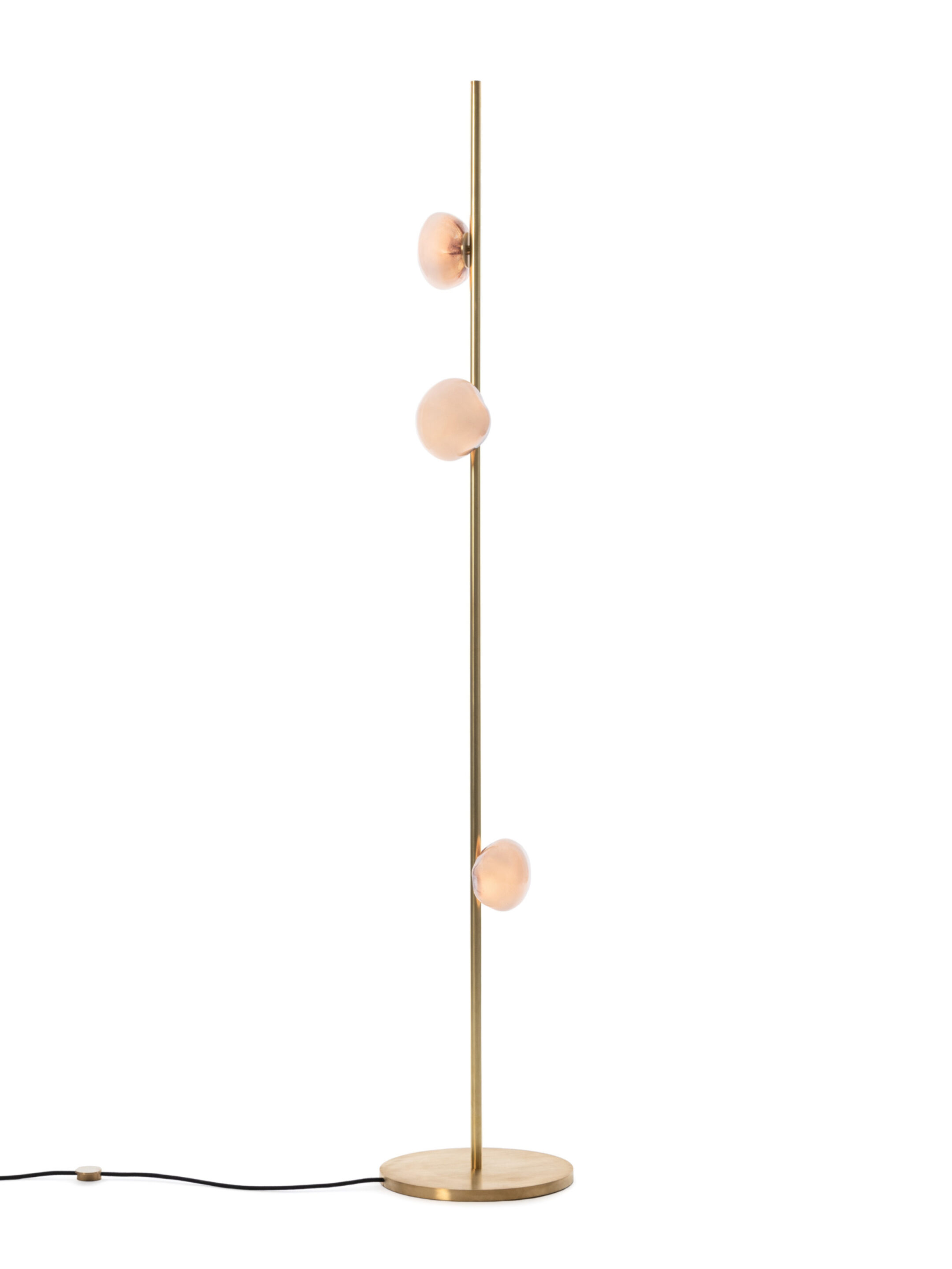 84v 3 Floor 6ft Brass On