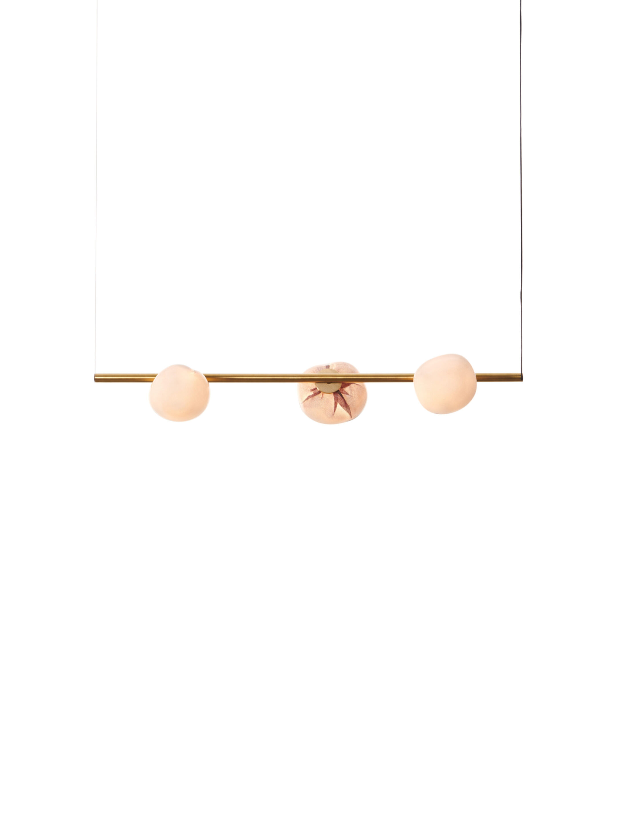 84v 3 Suspended H 3ft Brass On