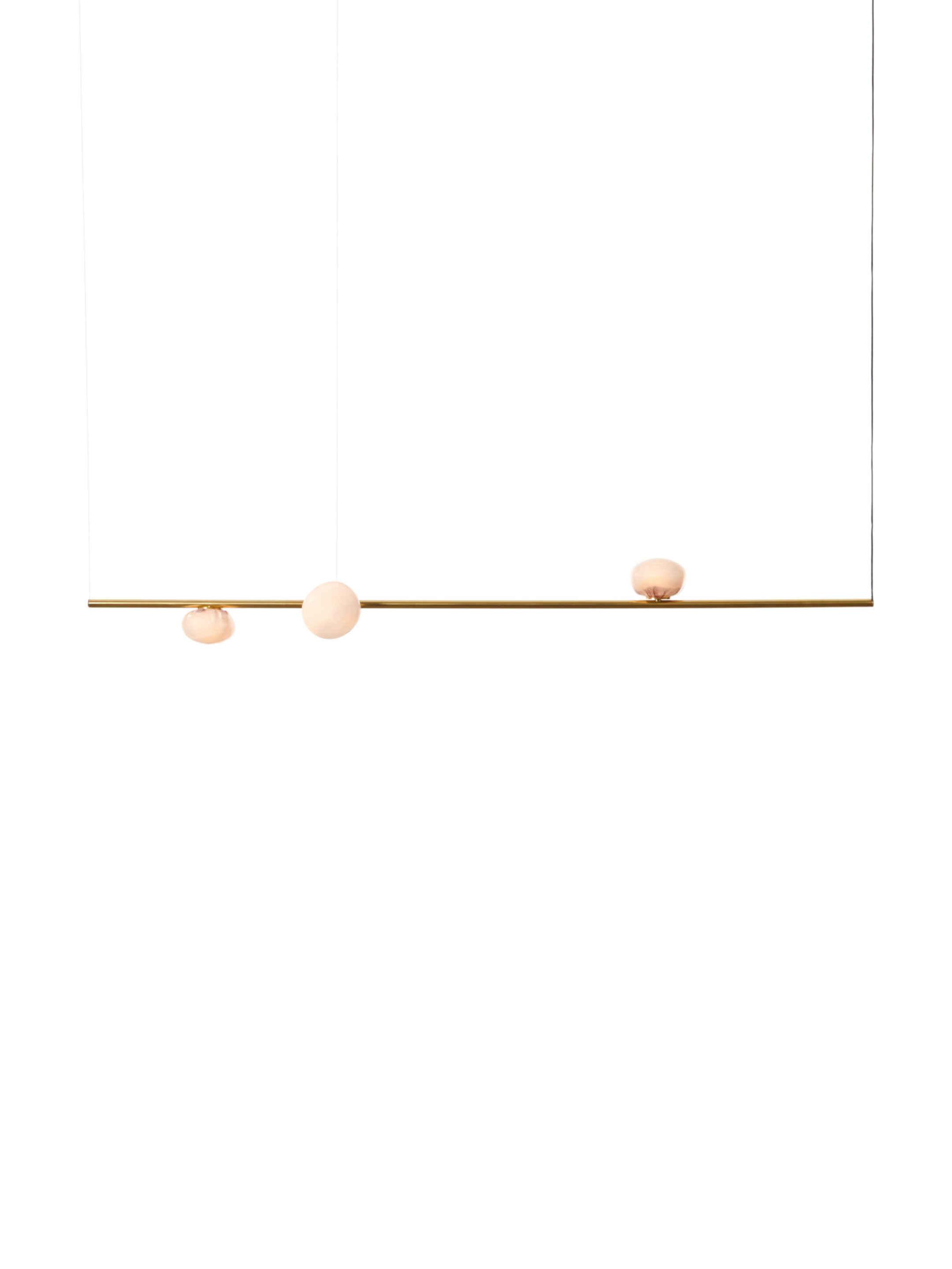 84v 3 Suspended H 6ft Brass On