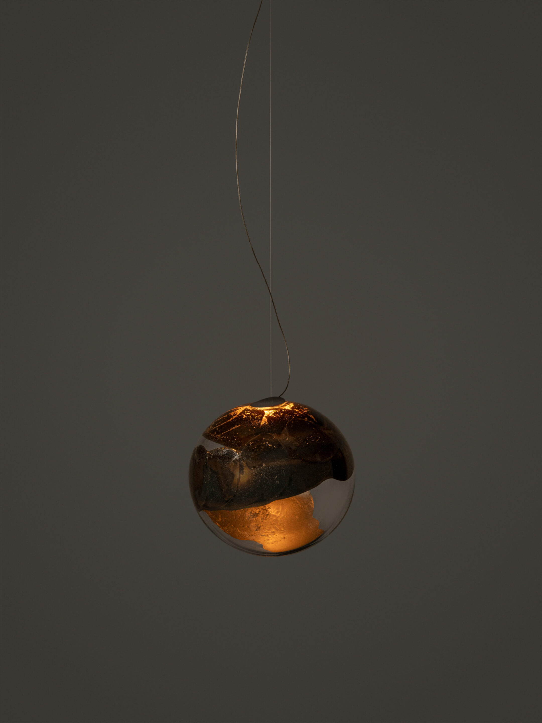 93 1 L Sculptural Cable Nickel Dark