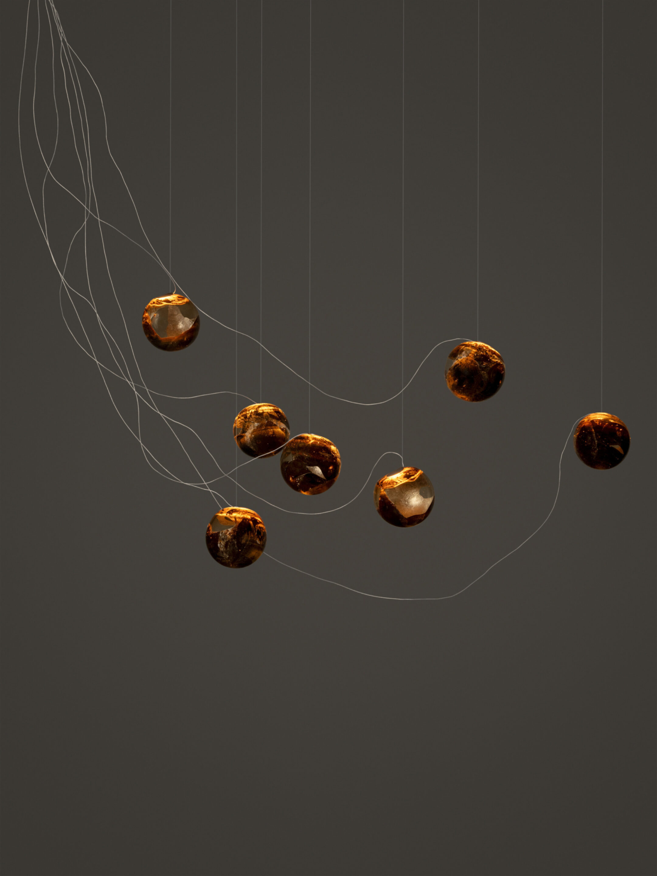 93 7 Sculptural Cable Nickel Dark
