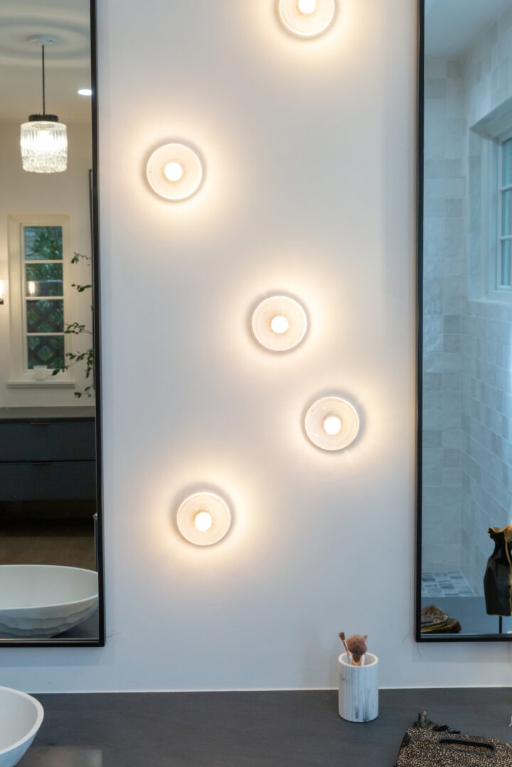Bocci wall sconce top