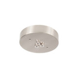Round Brushed Nickel