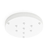 Round White