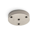 Round Brushed Nickel