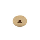 Flush Mini Brushed Brass