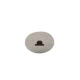 Flush Mini Brushed Nickel