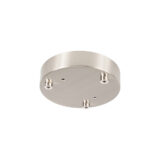 Round Brushed Nickel