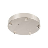 Round Brushed Nickel