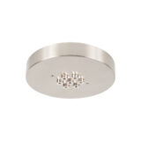 Round Brushed Nickel