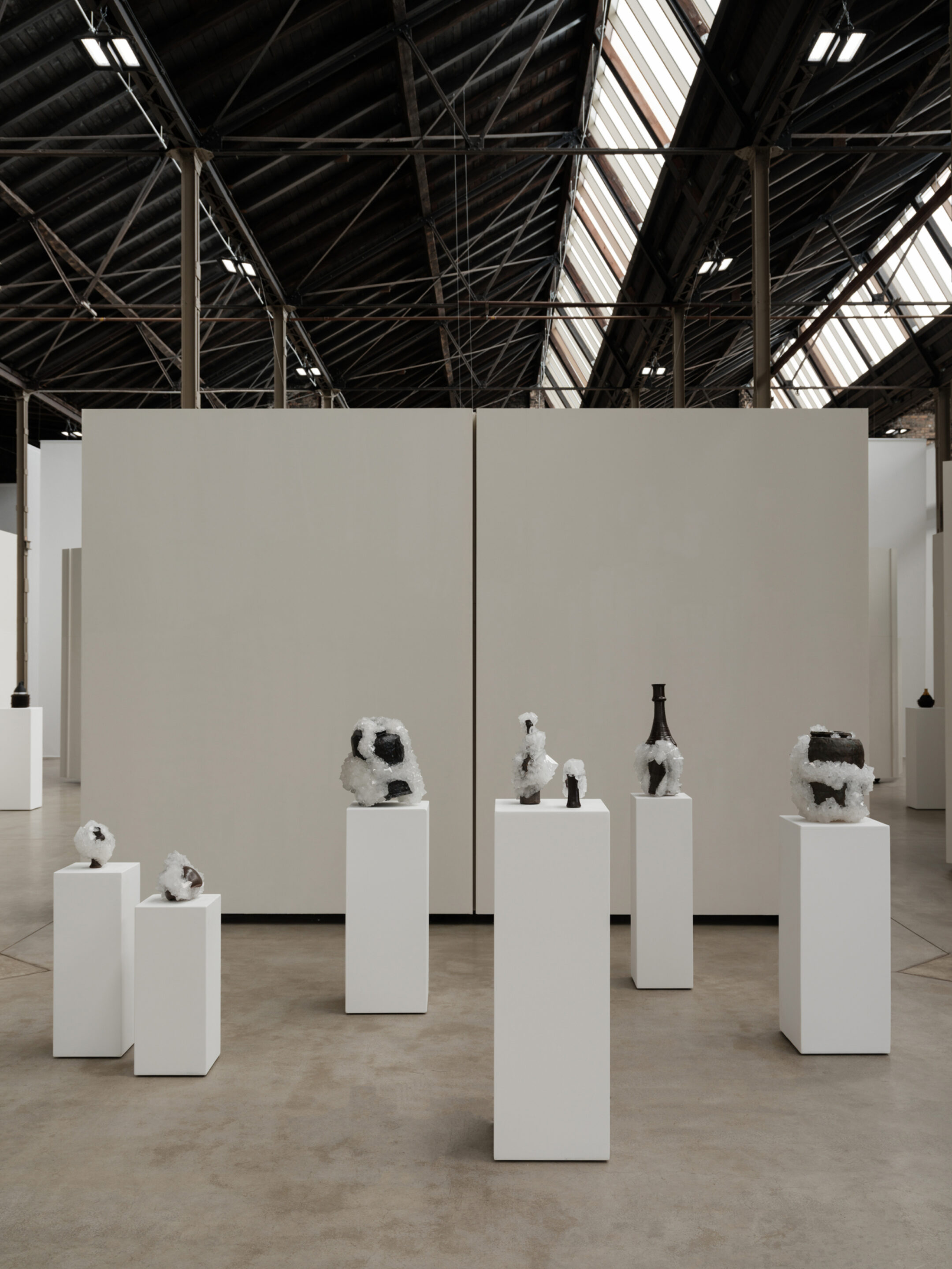 Crystallization series by Lukas Wegwerth presented courtesy of Gallery FUMI